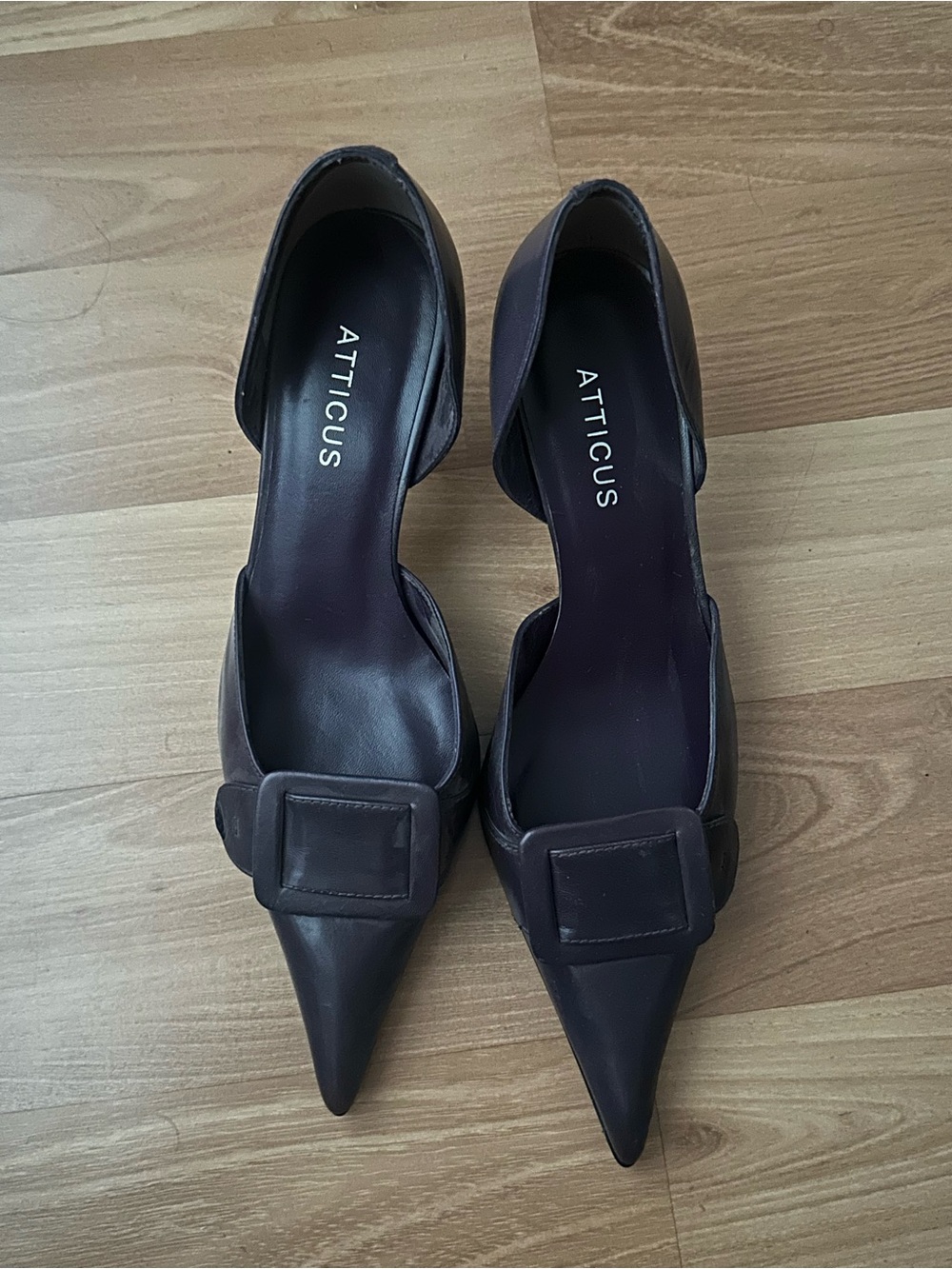 Women's Pointed Toe D'Orsay Flats